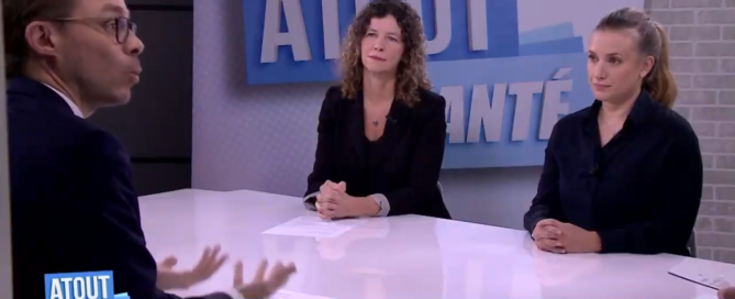Jérôme Lefeuvre et Elisabeth Mamelle - Emission Atout Santé